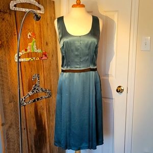 Dolce and Gabbana Silk Dress with Pockets